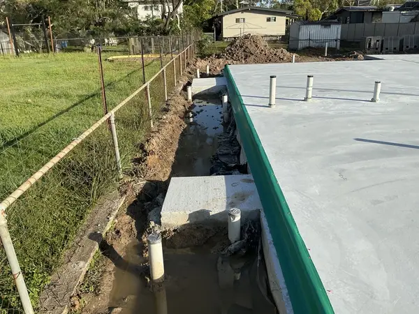 Overall slab edge condition