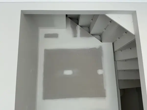Stairwell void incomplete