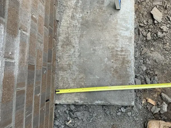 Slab edge measurement check