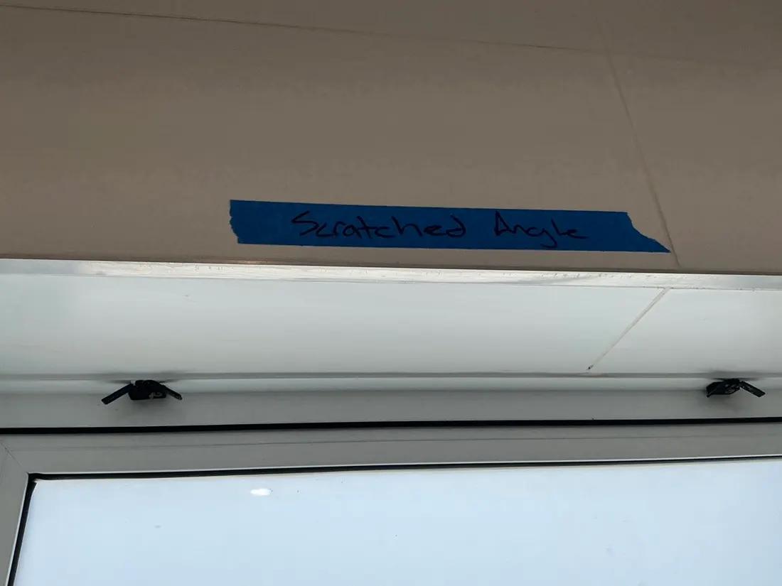 Workmanship detail recorded during a VG Inspect site visit — Bridgeman Downs building inspection guide