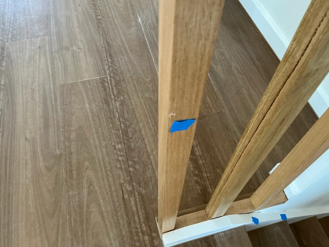 Workmanship detail recorded during a VG Inspect site visit — Ecco Ripley Building Inspection
