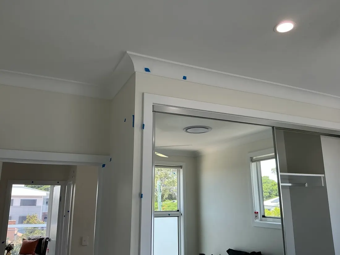 Workmanship detail recorded during a VG Inspect site visit — Redbank Plains building inspection