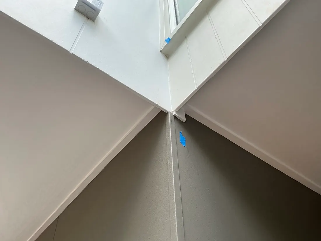 Workmanship detail recorded during a VG Inspect site visit — Caboolture West Aura estate