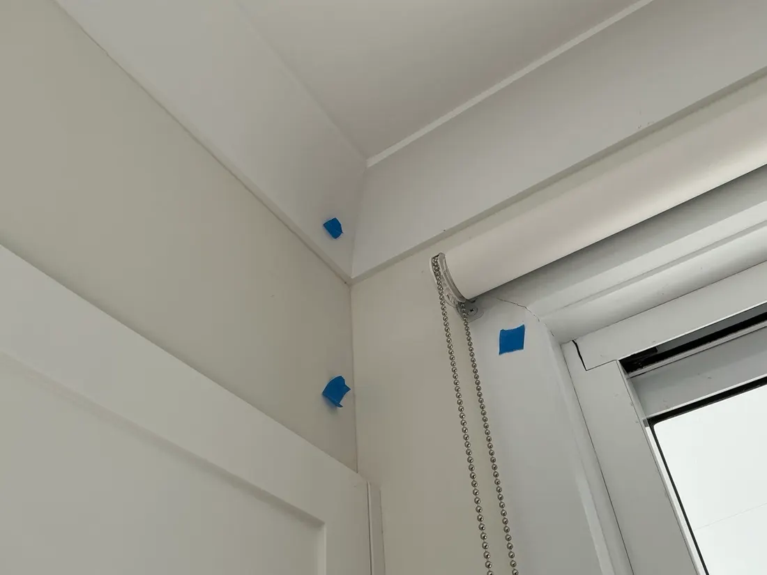 Workmanship detail recorded during a VG Inspect site visit — Spring Mountain new home inspection guide