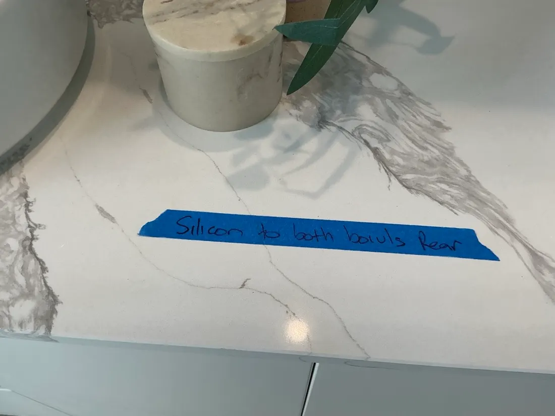 Defect documented during a VG Inspect new home inspection — PCI vs Stage Inspections