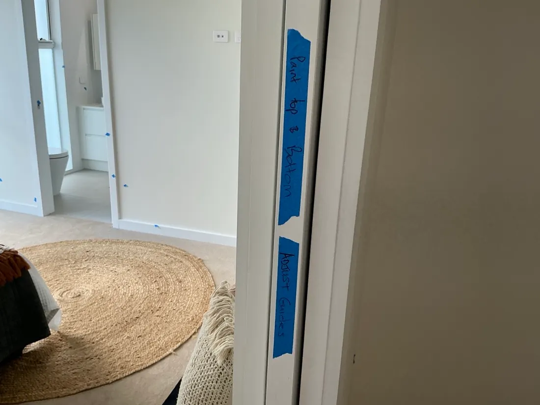 Inspection finding captured by Adam Gates while 5 things to do before your builder's warranty period expires
