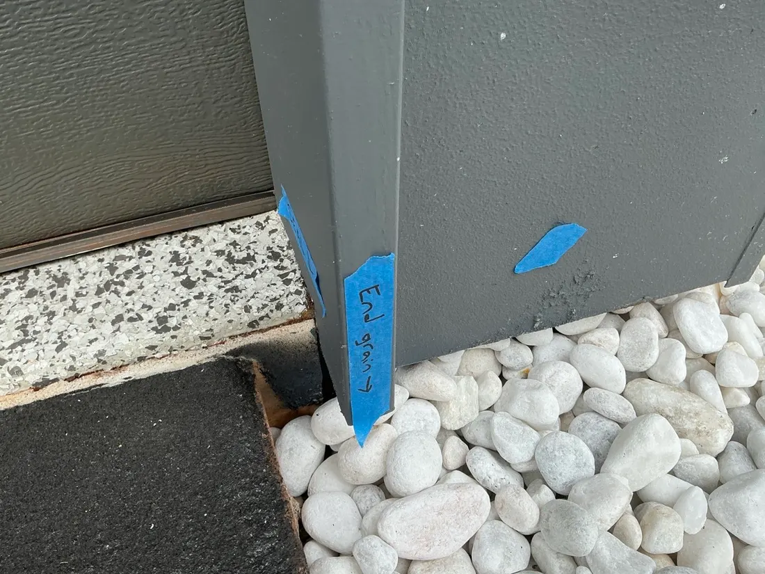 Defect documented during a VG Inspect new home inspection — Pre-Purchase Inspection vs New Build PCI