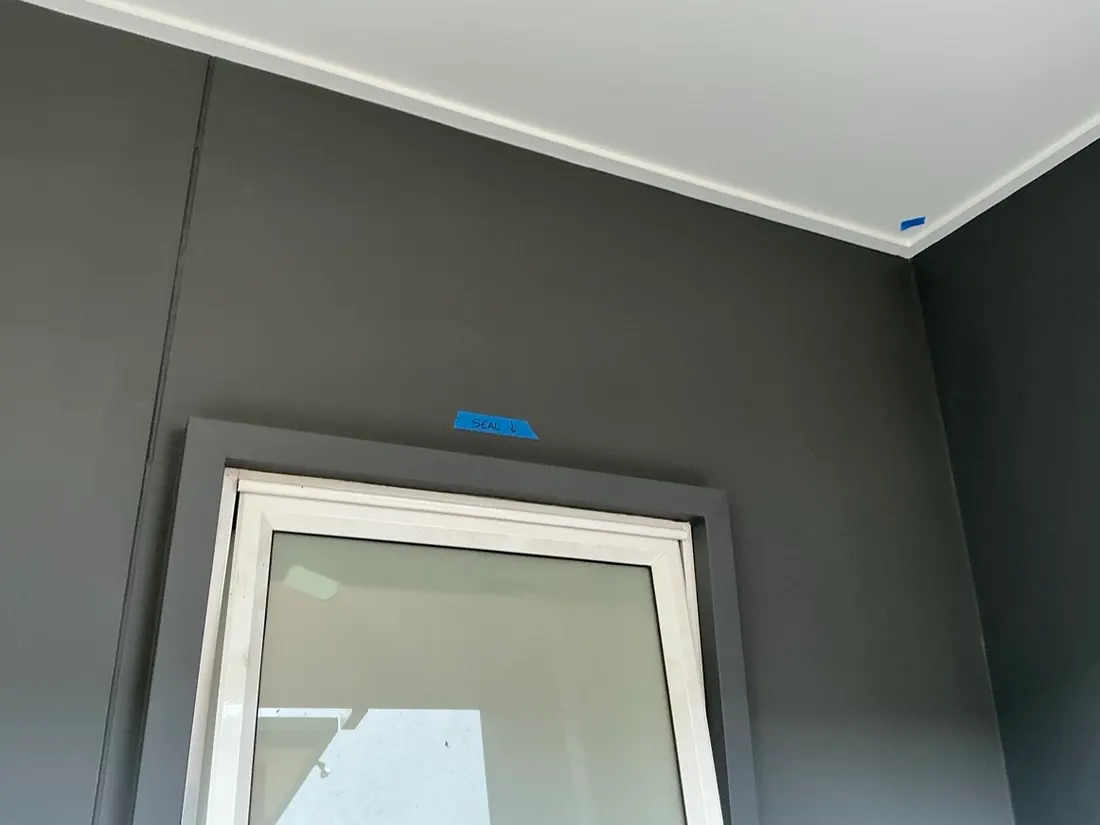 On-site building inspection photo from a VG Inspect Building alongside Hudson Homes in Moreton Bay job in SEQ