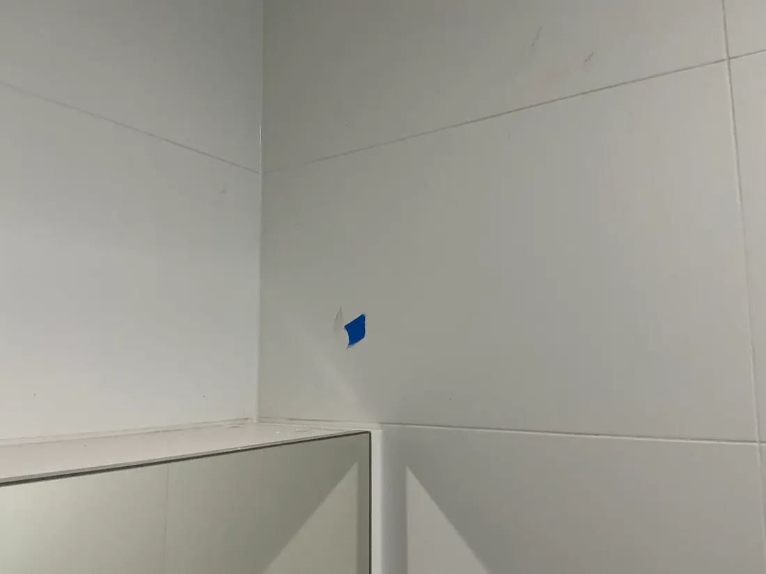 Inspection finding captured by Adam Gates while claim your builder warranty in queensland