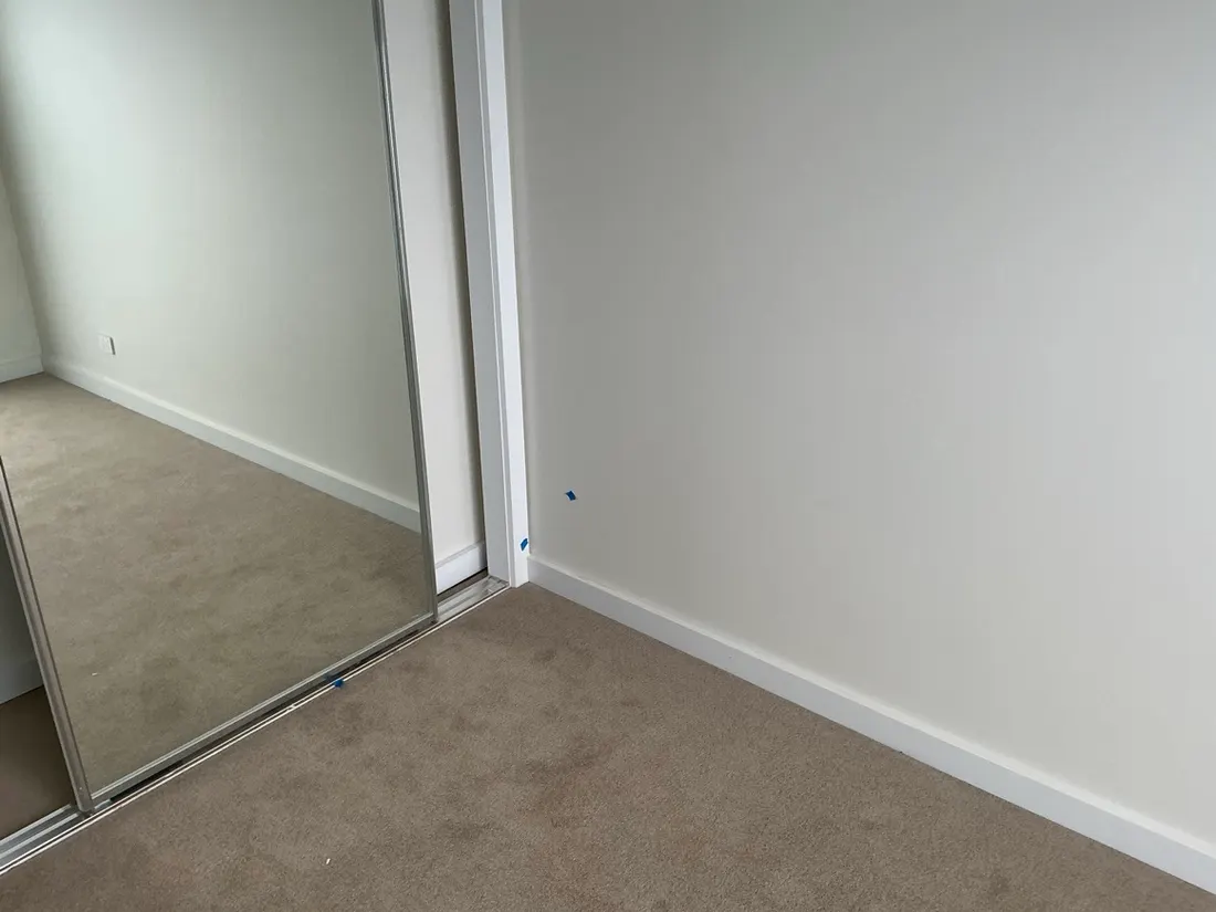 Workmanship detail recorded during a VG Inspect site visit — Moreton Bay building inspector