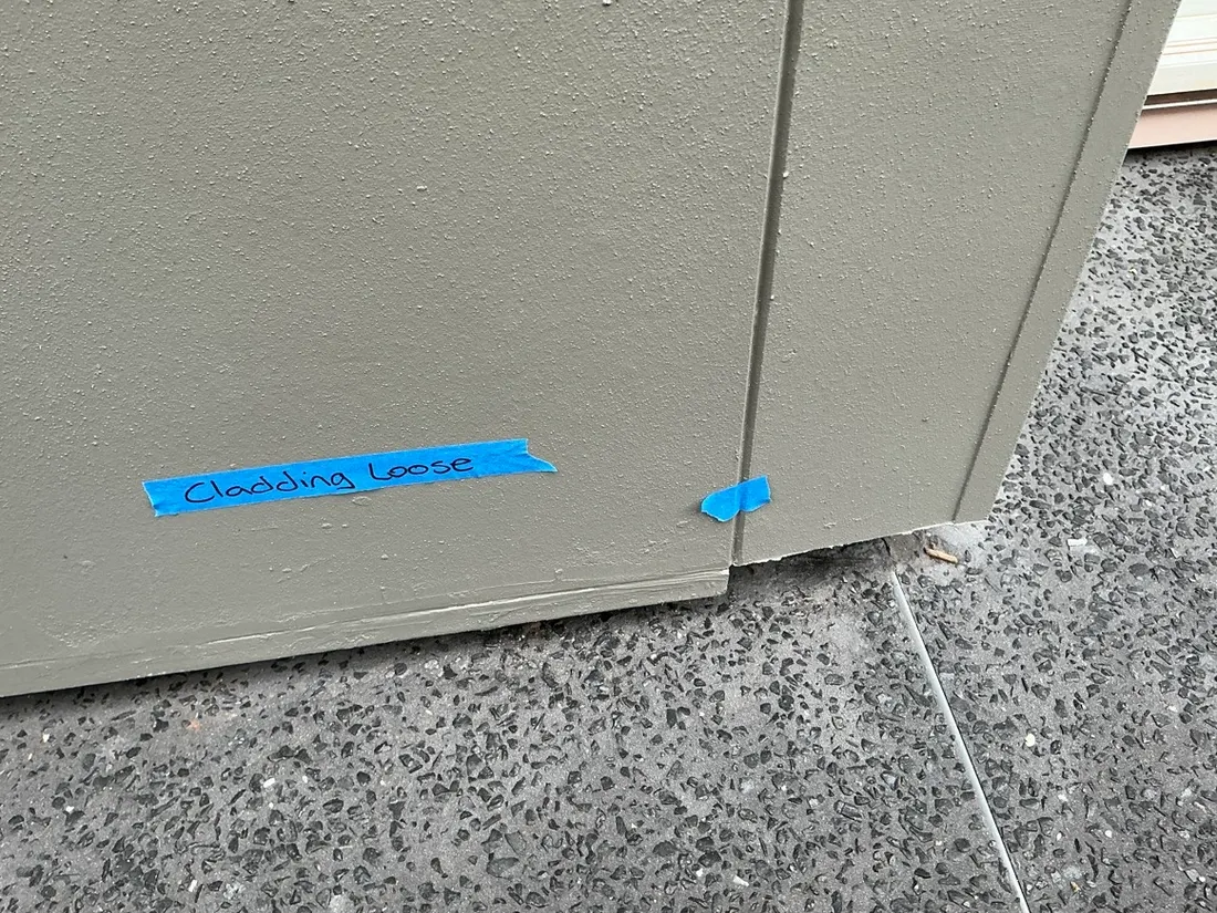 Workmanship detail recorded during a VG Inspect site visit — Thornlands new home inspection guide