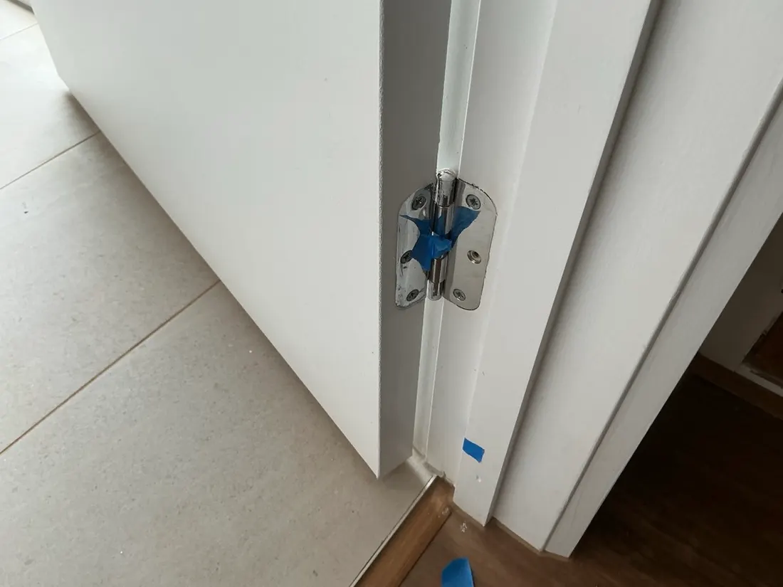 Workmanship detail recorded during a VG Inspect site visit — Bribie Island new home builds