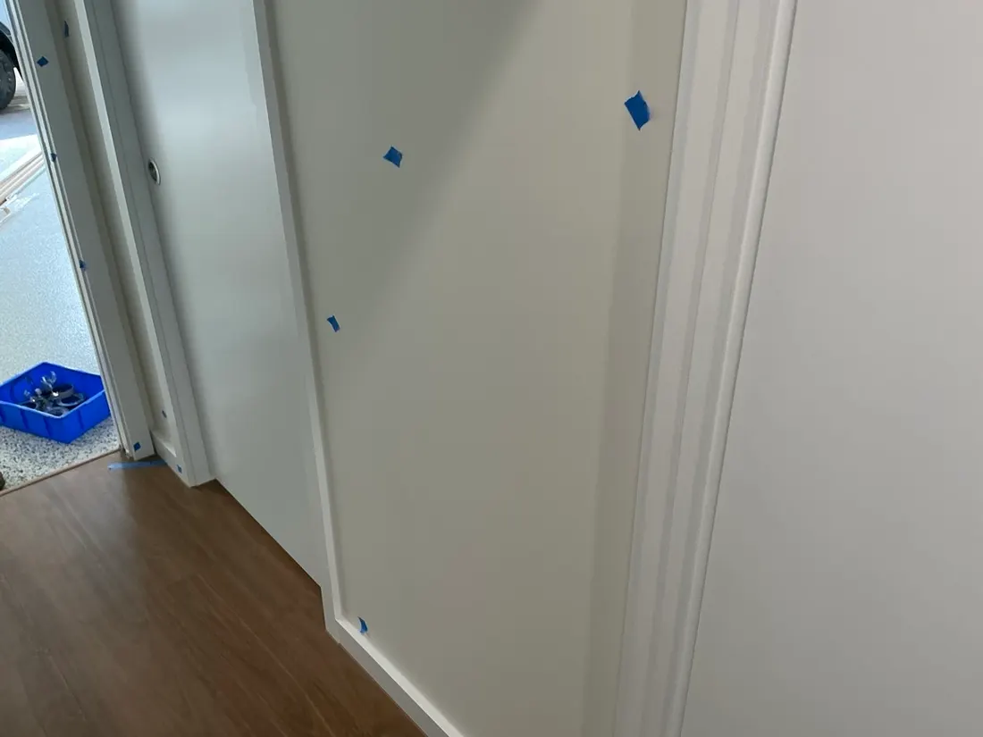 Defect documented during a VG Inspect new home inspection — North Lakes and Strathpine Building Inspection