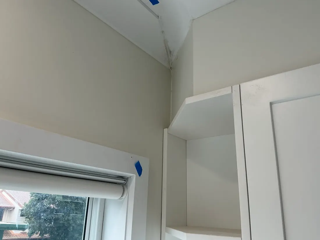 Workmanship detail recorded during a VG Inspect site visit — Pre-Purchase Inspection vs New Build PCI
