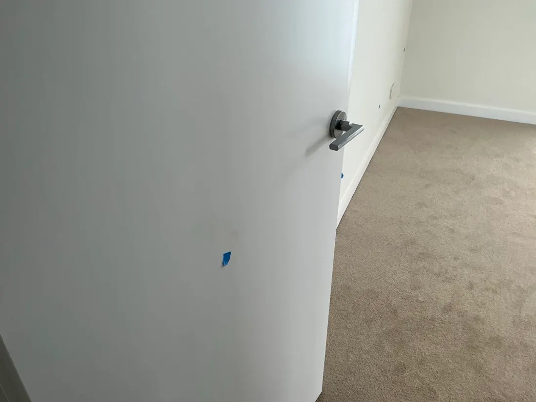 Workmanship detail recorded during a VG Inspect site visit — Ipswich building inspector