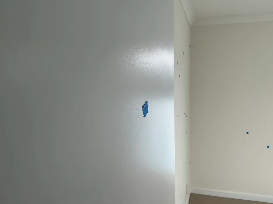 Defect documented during a VG Inspect new home inspection — Stroud Homes Building Inspection