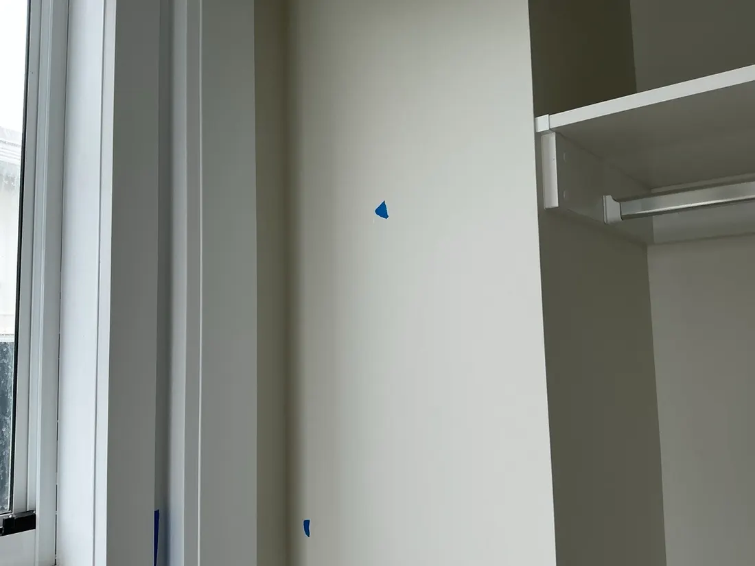 Workmanship detail recorded during a VG Inspect site visit — Greenbank new home inspection guide