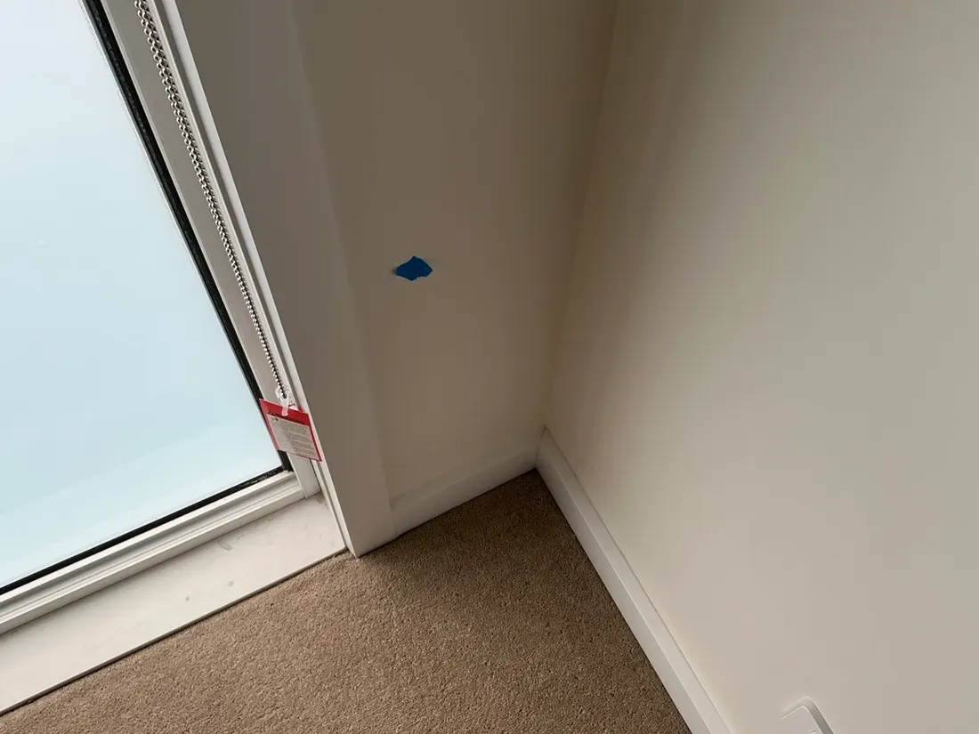 Workmanship detail recorded during a VG Inspect site visit — Kallangur building inspection