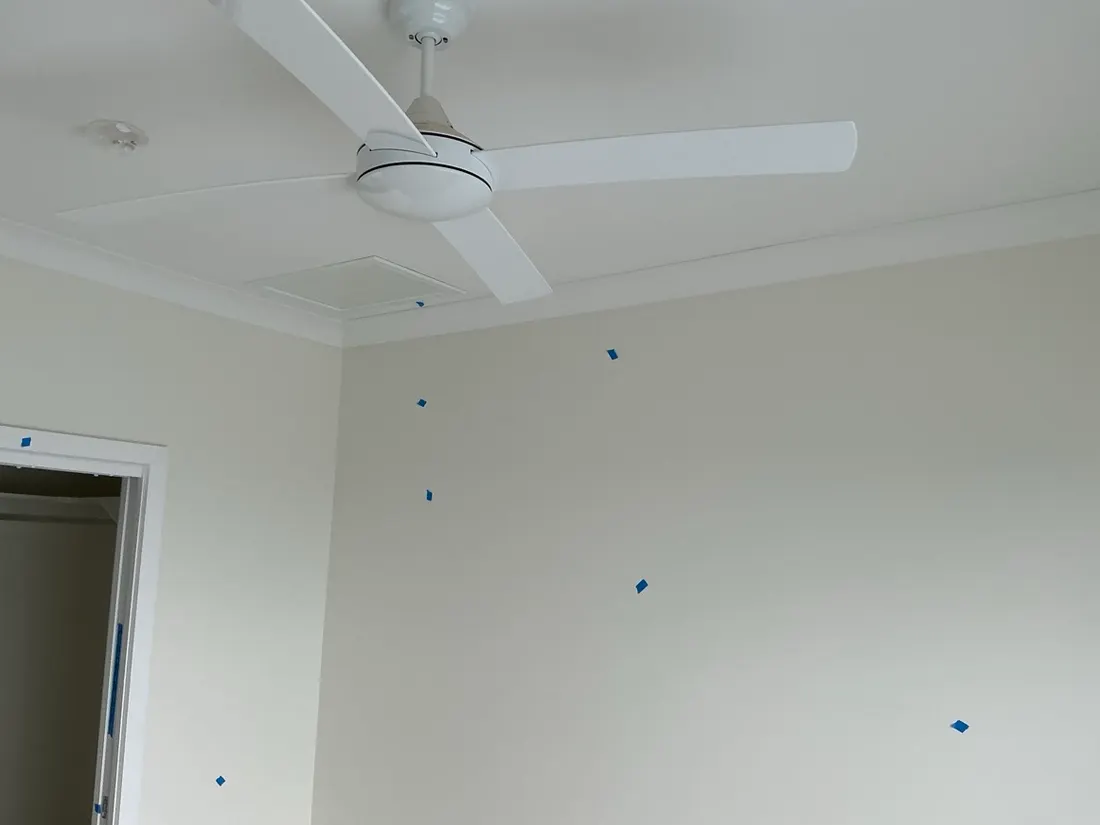 Workmanship detail recorded during a VG Inspect site visit — QBCC Standards and Tolerances