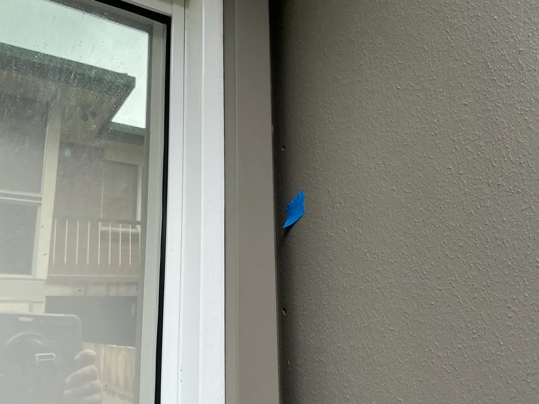 Workmanship detail recorded during a VG Inspect site visit — Read Your Building Inspection Report